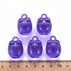 Autumn Theme Transparent Acrylic Pendants&nbsp;TACR-T024-04B-936