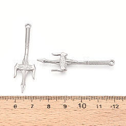 304 Stainless Steel Pendants&nbsp;STAS-N114-65P