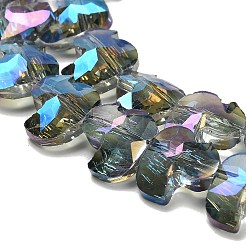 Electroplate Glass Beads Strands&nbsp;EGLA-P066-03A-FR03