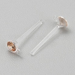 Resin Stud Earring Finding&nbsp;RESI-WH20001-08H
