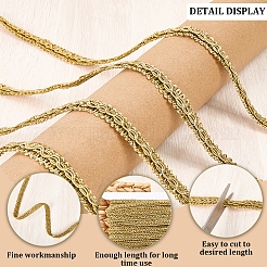 Polyester Braided Lace Ribbon&nbsp;OCOR-CY0001-89B