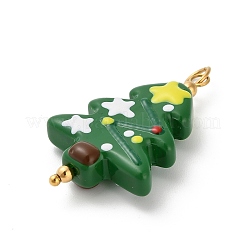 Christmas Handmade Lampwork Pendants&nbsp;STAS-C147-03B