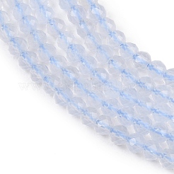 Natural Blue Chalcedony Beads&nbsp;G-P618-3mm-02