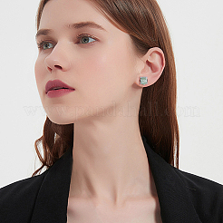 3 Pairs 925 Sterling Silver Stud Earring Findings&nbsp;DIY-DC0003-38