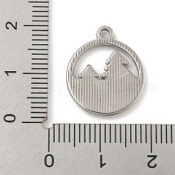 Non-Tarnish 304 Stainless Steel Pendants&nbsp;STAS-N103-133P