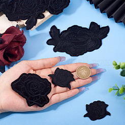 9Pcs 3 Styles Computerized Embroidery Cloth Patches&nbsp;PATC-TA0001-28