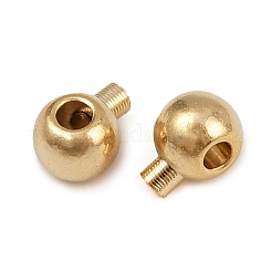 Brass Crimp Beads&nbsp;KK-P310-21A-G