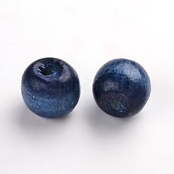 Natural Maple Wood Beads&nbsp;TB12mmY-11