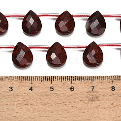 Natural Brecciated Jasper Beads Strands&nbsp;G-K382-C10-01
