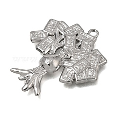 304 Stainless Steel Pendants&nbsp;STAS-K322-29P