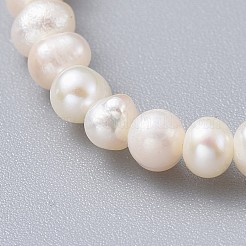 Natural Freshwater Pearl Beads Bracelets&nbsp;BJEW-JB04619