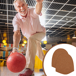 6 Pairs Felt Bowling Shoe Anti-slip Pad&nbsp;FIND-OC0013-73B