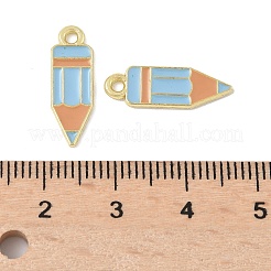School Supplies Alloy Enamel Pandants&nbsp;FIND-M083-03C-G01