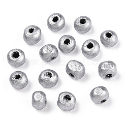 Spray Painted Wood Beads&nbsp;WOOD-Q030-83S