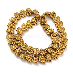 Electroplated Synthetic Non-magnetic Hematite Beads Strands&nbsp;G-Z032-D02-05D