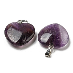 Natural Amethyst Pendants&nbsp;G-G956-B69-FF