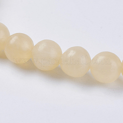 Natural Topaz Jade Beads Strands&nbsp;G-G515-8mm-03A