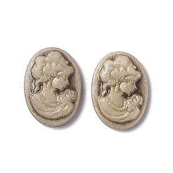 Cameos Opaque Resin Cabochons&nbsp;X-RESI-C016-01A