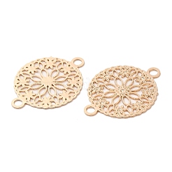 Long-Lasting Plated Brass Connector Charms&nbsp;KK-K336-18KCG