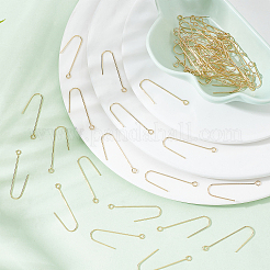 70Pcs Brass Earring Hooks&nbsp;KK-DC0001-14