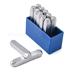 Iron Metal Stamps&nbsp;AJEW-L060-03I