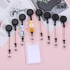 8Pcs Alloy & Plastic Beadable Badge Reels&nbsp;AJEW-SZ0002-52A
