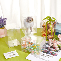 Transparent Plastic PVC Box Gift Packaging&nbsp;LS-CON-WH0085-68B
