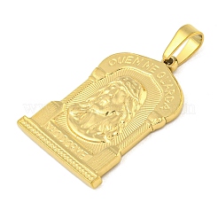 Ion Plating(IP) 304 Stainless Steel Pendants&nbsp;STAS-B071-02D-04G