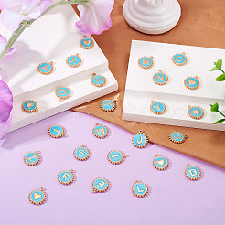 26Pcs Alloy Enamel Pendants&nbsp;ENAM-TA0002-86B