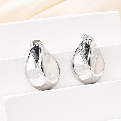 304 Stainless Steel Stud Earrings&nbsp;EJEW-D319-09A-P