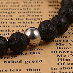 Natural Gemstone Beaded Stretch Bracelets&nbsp;BJEW-F188-01B