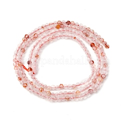 Natural Ferruginous Quartz Beads Strands&nbsp;G-B142-A01-2mm