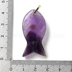 Natural Amethyst Pendants&nbsp;G-Z102-02G-03