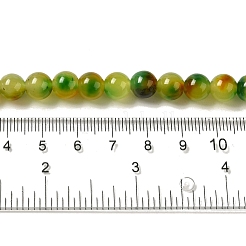 Natural Dyed White Jade Beads Strands&nbsp;G-M402-C03-21