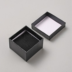 Square Paper Earring Storage Boxes&nbsp;CON-WH0099-36A