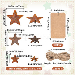 Star Rust Iron Big Pendants&nbsp;IFIN-GF0001-10B