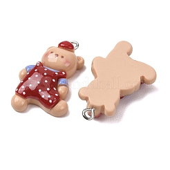 Cute Opaque Resin Pendants&nbsp;FIND-H069-07P