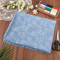 Flower Pattern Polycotton Fabrics&nbsp;DIY-WH0128-90A