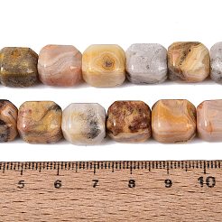Natural Crazy Agate Beads Strands&nbsp;G-Q608-10B