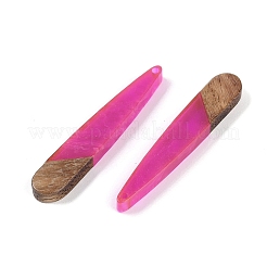 Resin & Wood Pendants&nbsp;WOOD-F015-01F
