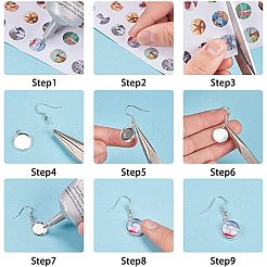 DIY Earring Making&nbsp;DIY-SC0004-62S