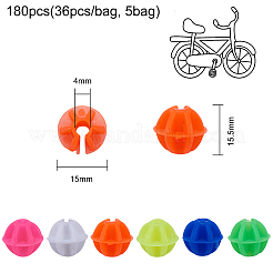 Plastic Beads&nbsp;MACR-CJ0001-34
