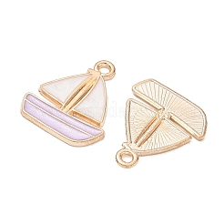 Alloy Enamel Pendants&nbsp;AL-CBAE435-15G-02