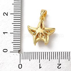Brass Micro Pave Cubic Zirconia Pendants&nbsp;KK-P320-08C-G