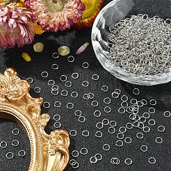 Iron Open Jump Rings&nbsp;IFIN-YW0001-41P