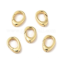 Brass Spring Gate Rings&nbsp;KK-J301-14G