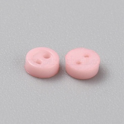 Mini Resin Button&nbsp;FIND-WH0260-26B