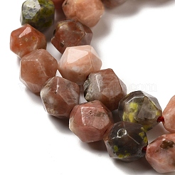 Natural Plum Blossom Jasper Beads Strands&nbsp;G-K382-B04-03