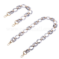 2Pcs Oval & Square Acrylic Bag Handle&nbsp;FIND-GN0001-14A
