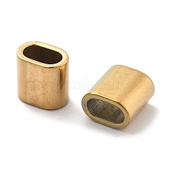 Ion Plating(IP) 304 Stainless Steel Slide Charms&nbsp;STAS-R138-02G